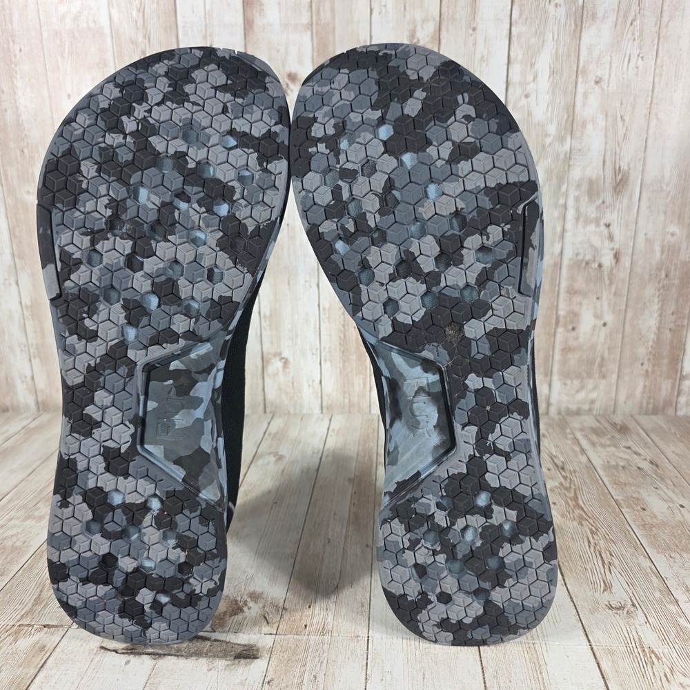 Mens Flux Black Athletic Running Shoes Camo Lightweight Size US 12.5 - Picture 7 of 8